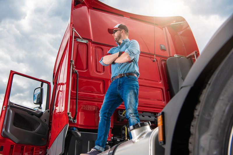 construction truck lockout info